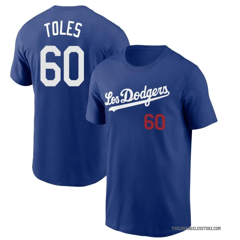 Andrew Toles Men's Royal Los Angeles Dodgers 2022 City Connect T-Shirt
