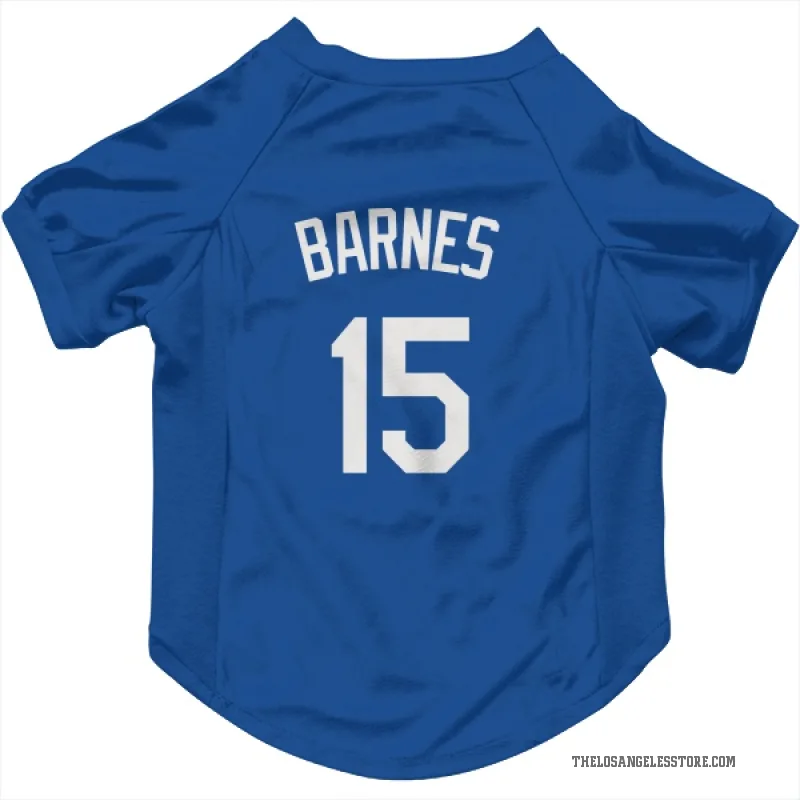 Austin Barnes  Royal Los Angeles Dodgers  Cat & Dog Pet Jersey