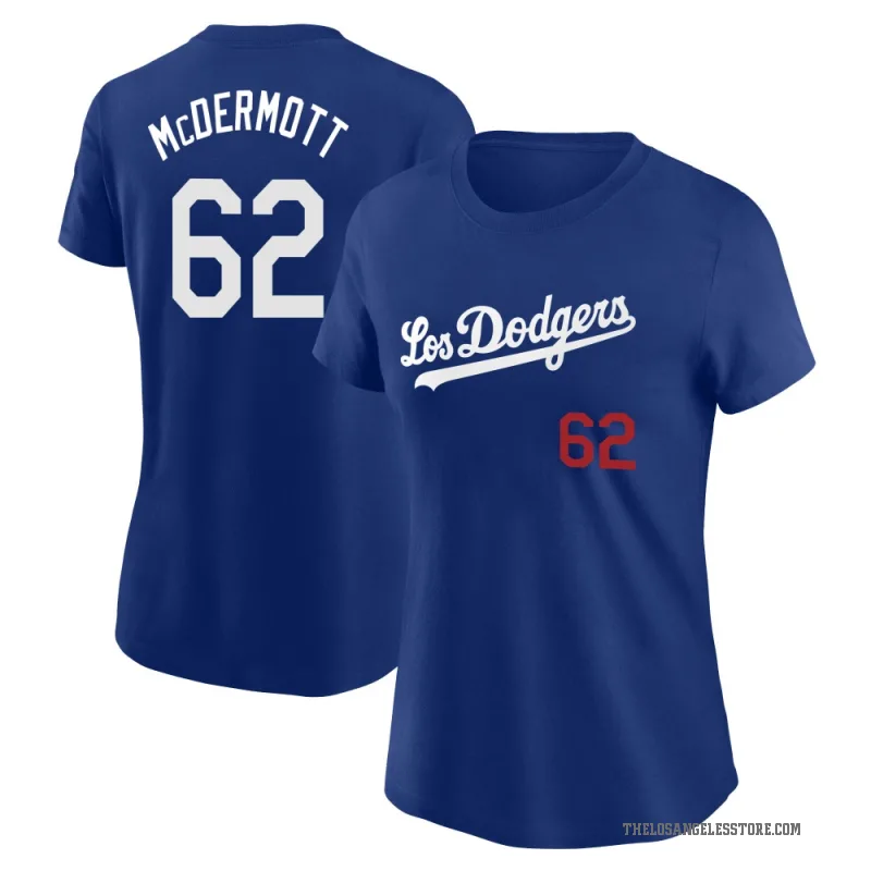 Chayce McDermott Women's Royal Los Angeles Dodgers 2022 City Connect T-Shirt