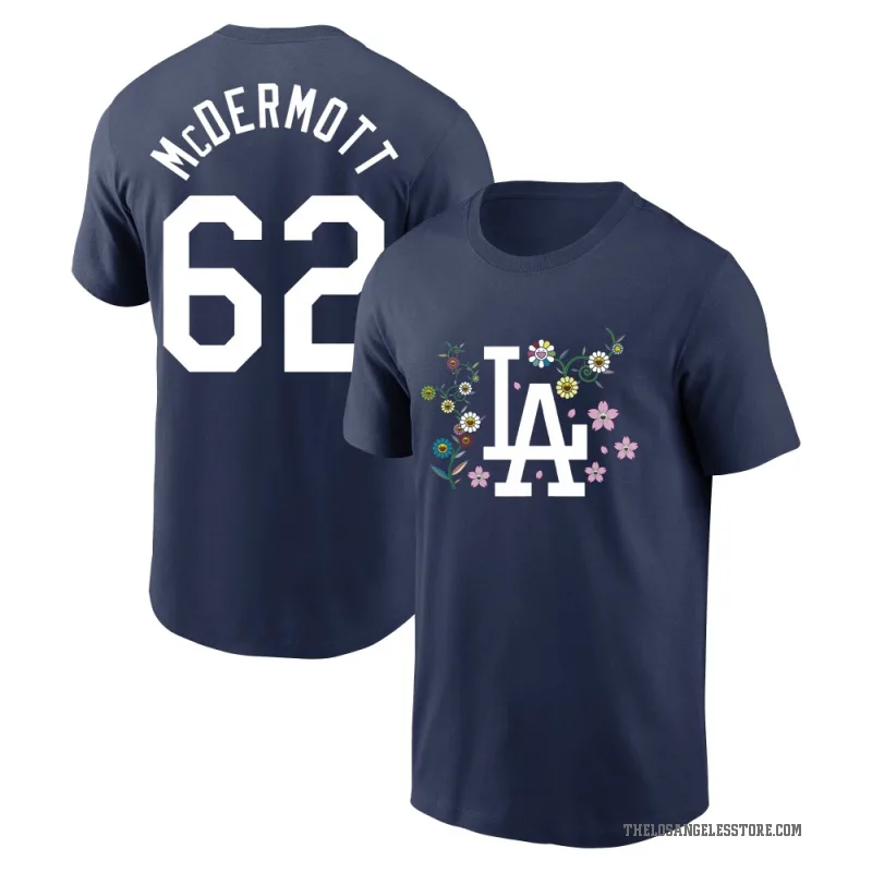 Chayce McDermott Youth Navy Los Angeles Dodgers Takashi Murakami T-Shirt
