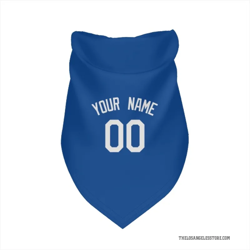 Custom  Royal Los Angeles Dodgers   Cat & Dog Pet Bandana