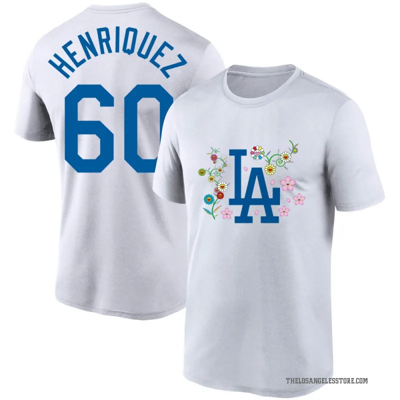 Edgardo Henriquez Men's White Los Angeles Dodgers Takashi Murakami T-Shirt