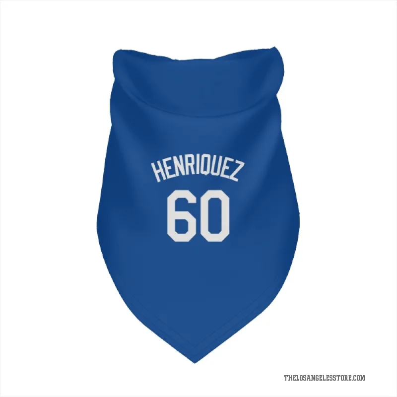 Edgardo Henriquez  Royal Los Angeles Dodgers  Cat & Dog Pet Bandana