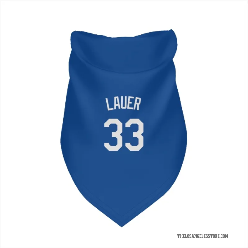 Eric Lauer  Royal Los Angeles Dodgers  Cat & Dog Pet Bandana