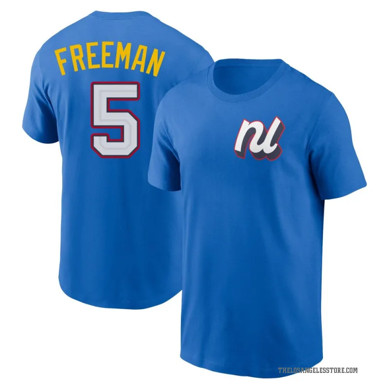 Freddie Freeman Youth Royal Los Angeles Dodgers National League 2025 All-Star Edition T-Shirt