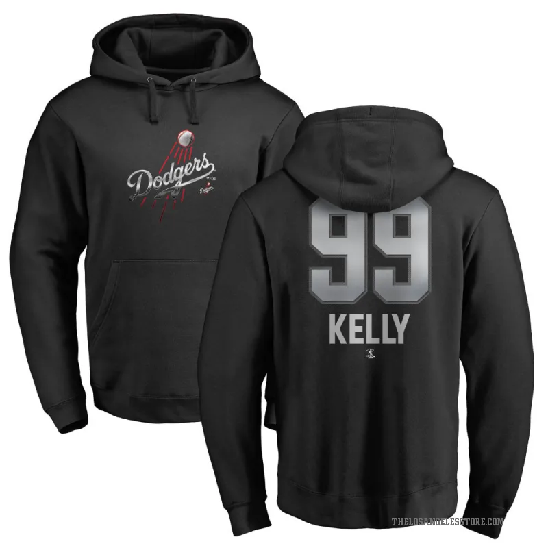 Joe Kelly Men's Black Los Angeles Dodgers Branded Midnight Mascot Pullover Hoodie -
