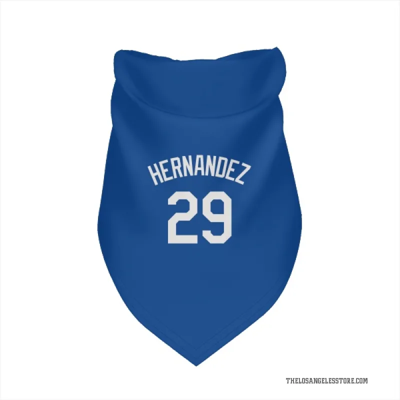 Jonathan Hernandez  Royal Los Angeles Dodgers  Cat & Dog Pet Bandana