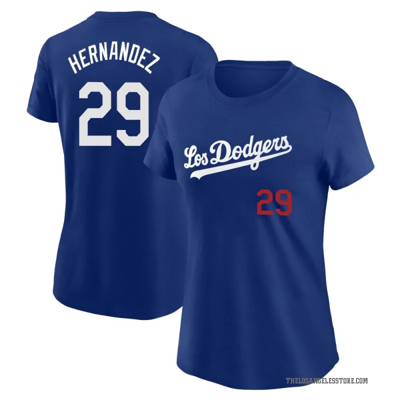 Jonathan Hernandez Women's Royal Los Angeles Dodgers 2022 City Connect T-Shirt