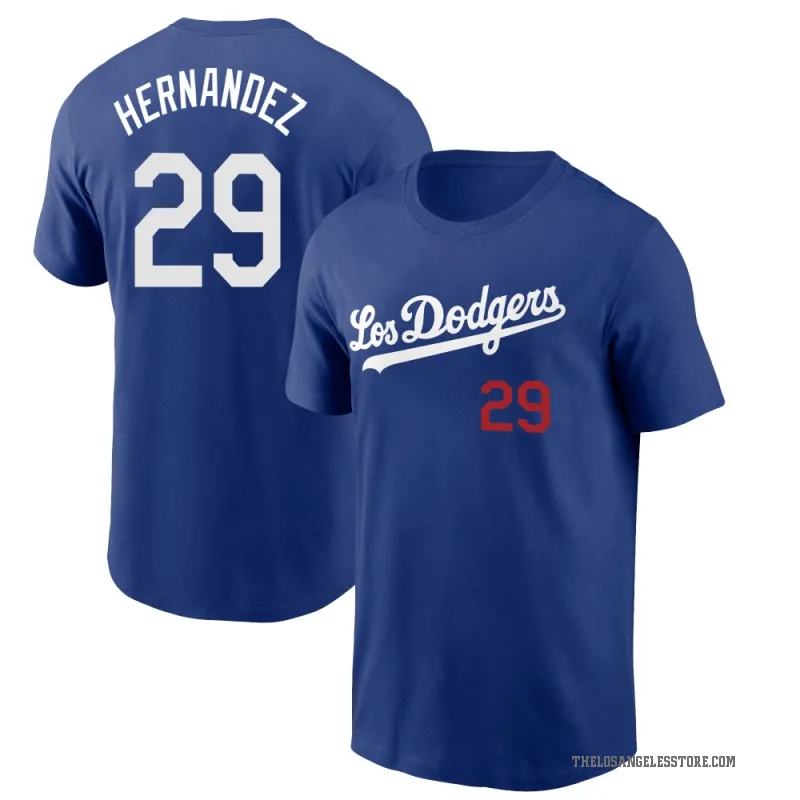 Jonathan Hernandez Youth Royal Los Angeles Dodgers 2022 City Connect T-Shirt