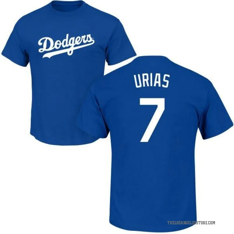 Julio Urias Men's Royal Los Angeles Dodgers Roster T-Shirt -