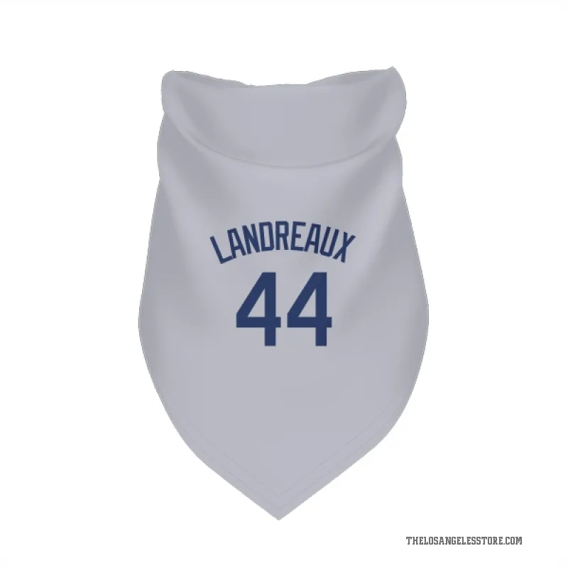 Ken Landreaux  Gray Los Angeles Dodgers  Cat & Dog Pet Bandana