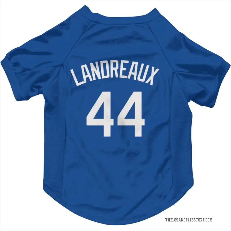 Ken Landreaux  Royal Los Angeles Dodgers  Cat & Dog Pet Jersey