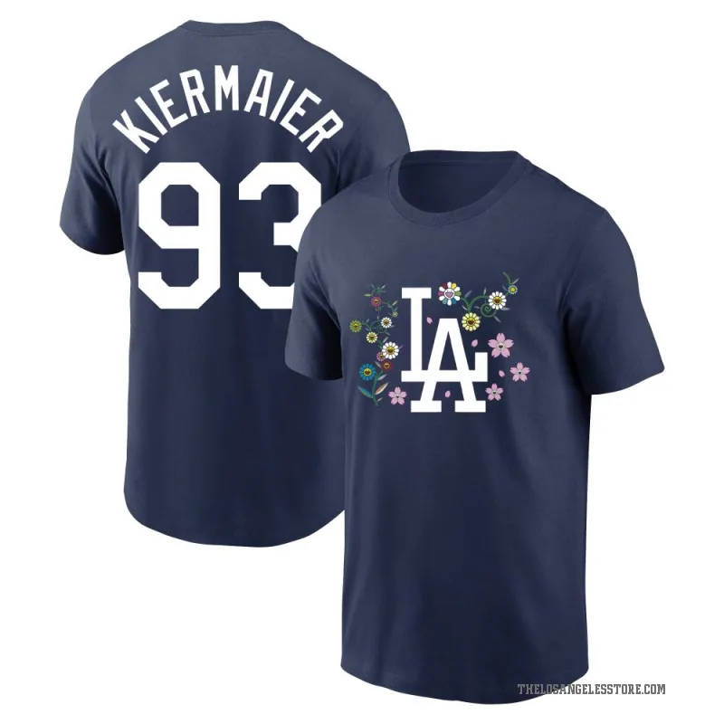Kevin Kiermaier Men's Navy Los Angeles Dodgers Takashi Murakami T-Shirt