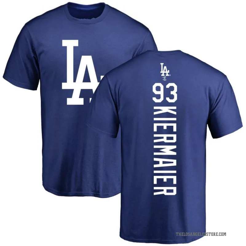 Kevin Kiermaier Men's Royal Los Angeles Dodgers Backer T-Shirt -