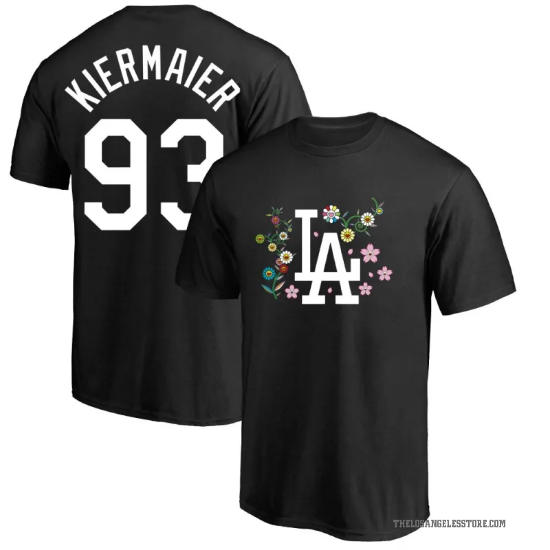 Kevin Kiermaier Youth Black Los Angeles Dodgers Takashi Murakami T-Shirt