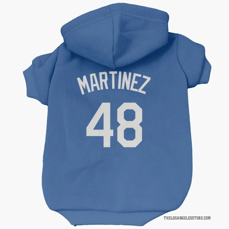 Ramon Martinez  Royal Los Angeles Dodgers  Cat & Dog Pet Hoodie