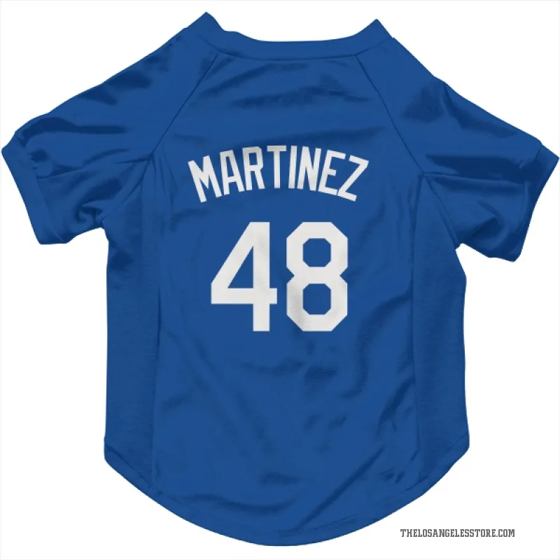 Ramon Martinez  Royal Los Angeles Dodgers  Cat & Dog Pet Jersey