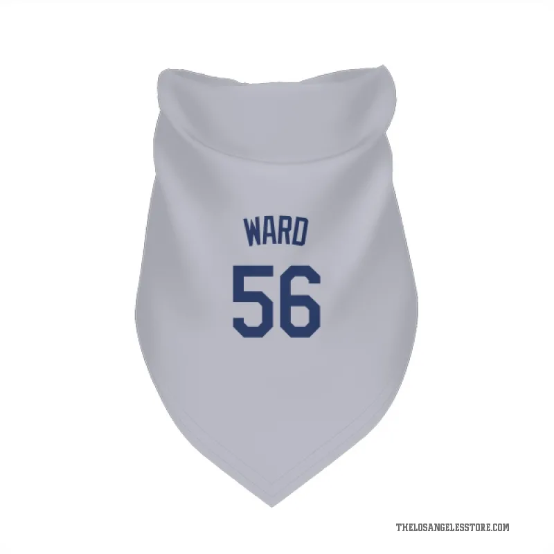Ryan Ward Gray Los Angeles Dodgers Cat & Dog Pet Bandana