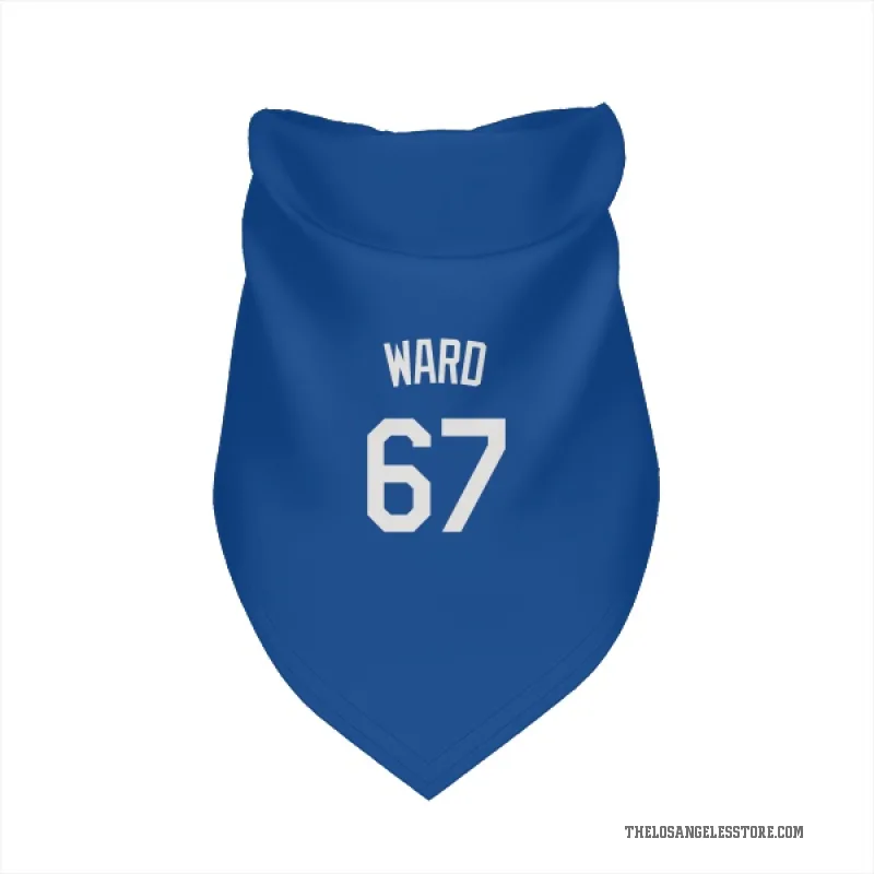 Ryan Ward  Royal Los Angeles Dodgers  Cat & Dog Pet Bandana