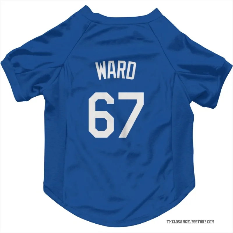 Ryan Ward  Royal Los Angeles Dodgers  Cat & Dog Pet Jersey