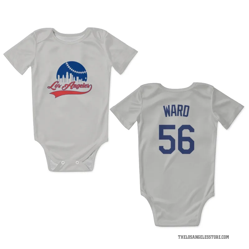 Ryan Ward White Los Angeles Dodgers Newborn & Infant Bodysuit