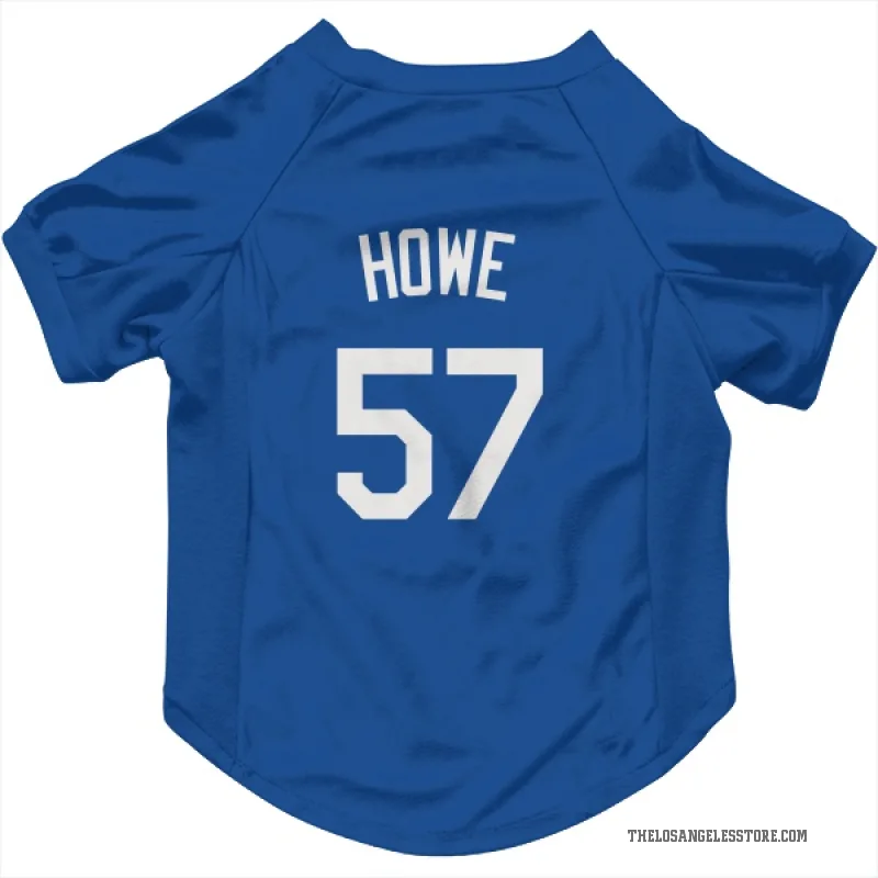 Steve Howe  Royal Los Angeles Dodgers  Cat & Dog Pet Jersey