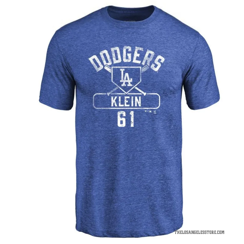Will Klein Men's Royal Los Angeles Dodgers Base Runner T-Shirt -