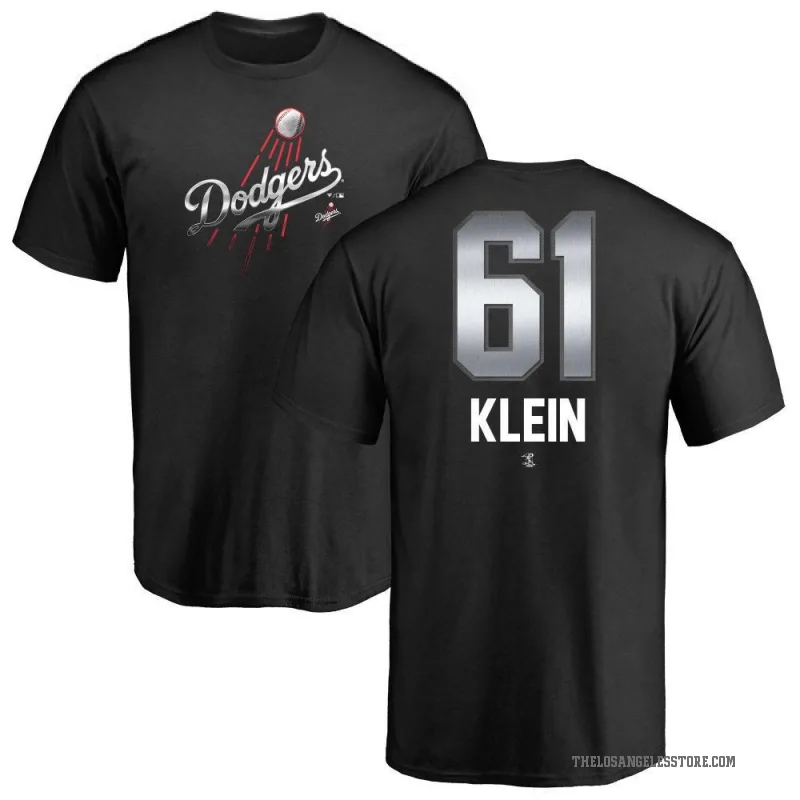 Will Klein Youth Black Los Angeles Dodgers Midnight Mascot T-Shirt -